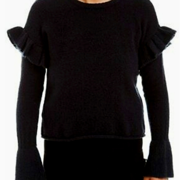 Romeo & Juliet Couture Sweaters - 🔶️5 for $30🔶️ ROMEO + JULIET Ruffle and Bell Sleeve Sweater